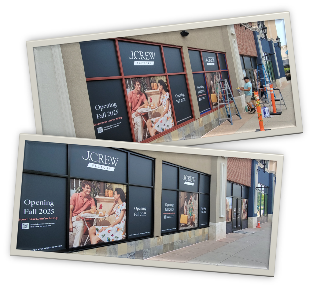 Retail Storefront painting Columbus OH
